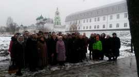 20.12.2014 Паломническая поездка в Толгский монастырь и г. утаев Ярославской обл.. Покровский храм с. Жестылево